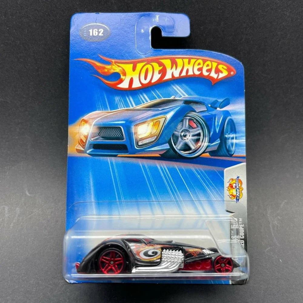 Hot Wheels Autonomicals Hammered Coupe 5/5 Car Black &Red Diecast 1/64 Scale 162